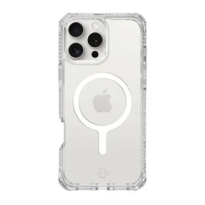 Cover Iphone 16 Pro  Hybrid Clear Magsafe Itskins - Transparent